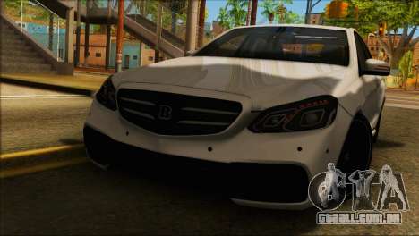 Mercedes-Benz E63 Brabus BUFG Edition para GTA San Andreas