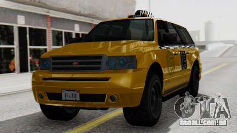 Vapid Landstalker Taxi SR 4 Style para GTA San Andreas