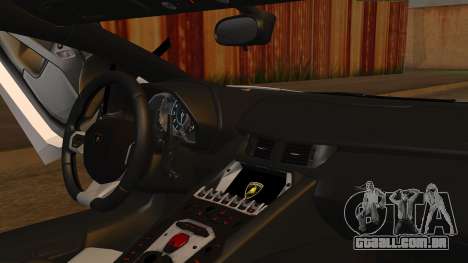 Lamborghini Aventador LP 700-4 2012 para GTA San Andreas