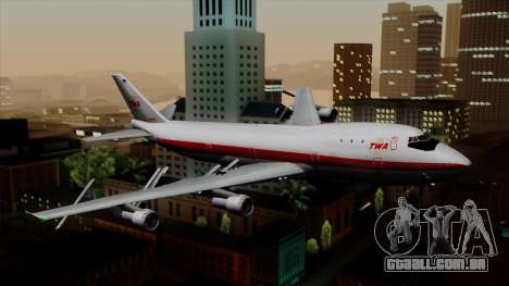 Boeing 747 TWA para GTA San Andreas