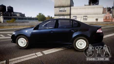 Ford Falcon FG XR6 Unmarked NSW Police [ELS] para GTA 4