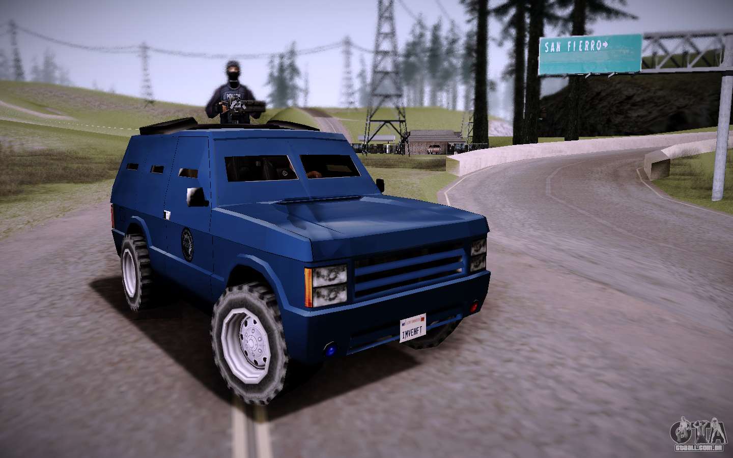 GTA San Andreas Coche Blindado AS-32 Mod 