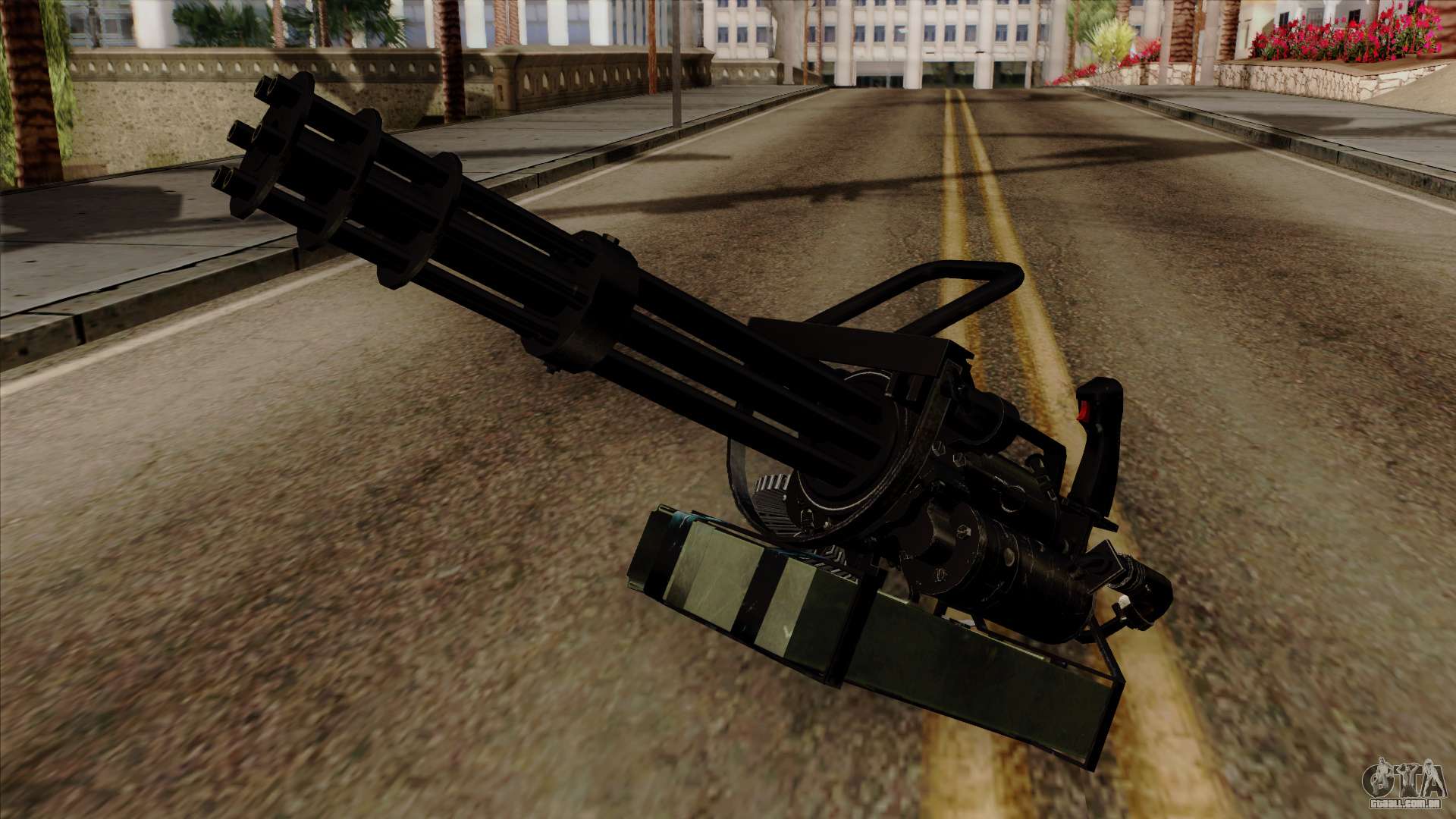 A metralhadora giratória no GTA San Andreas: onde encontrar