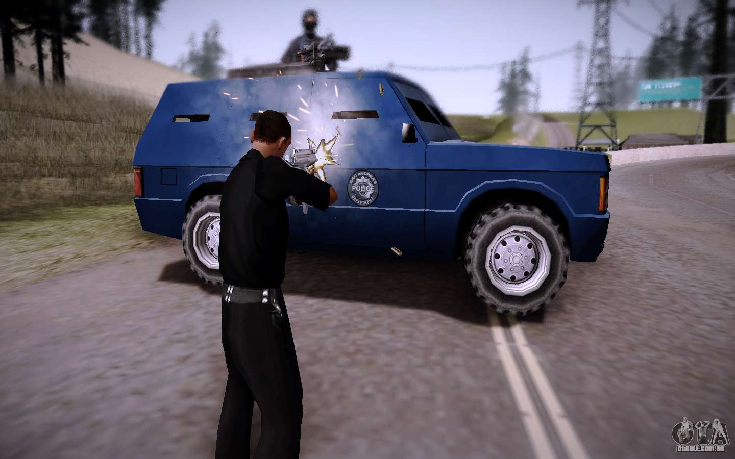 GTA San Andreas Camion Blindado Mod 