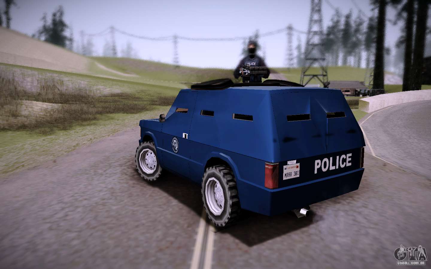 GTA San Andreas Coche Blindado AS-32 Mod 