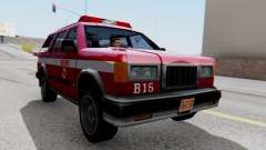 FDSA Fire SUV para GTA San Andreas