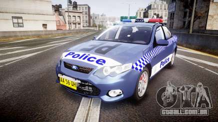 Ford Falcon FG XR6 Turbo NSW Police [ELS] para GTA 4