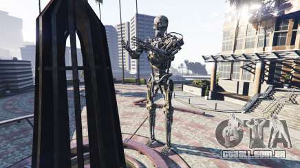 Estátua T-800 para GTA 5