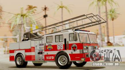 SAFD Fire Lader Truck Flat Shadow para GTA San Andreas