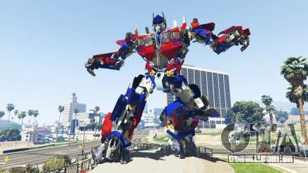 A Estátua De Optimus Prime para GTA 5