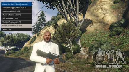 Ajuste de acessórios para armas 1.1 para GTA 5