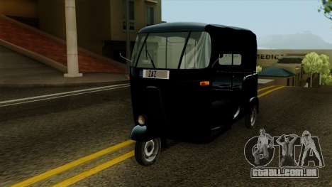 Indian Auto Rickshaw Tuk-Tuk para GTA San Andreas