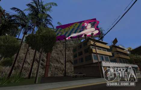 Candy Suxx billboard substituição para GTA San Andreas