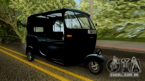 Indian Auto Rickshaw Tuk-Tuk para GTA San Andreas