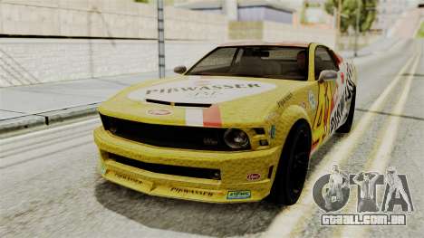 GTA 5 Vapid Dominator SA Style para GTA San Andreas