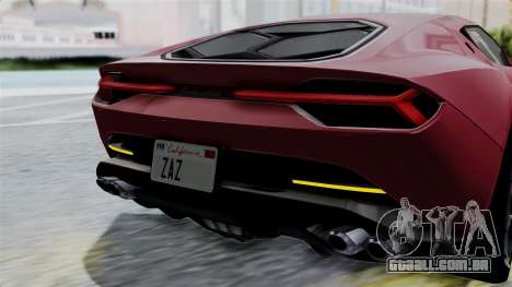 Lamborghini Asterion Concept 2015 v2 para GTA San Andreas