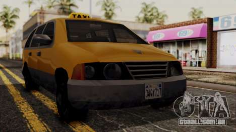Minivan Cabbie SA Style para GTA San Andreas