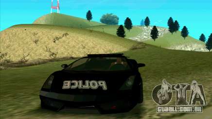 Federal Police Lamborghini Gallardo para GTA San Andreas