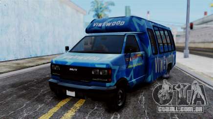 Vinewood VIP Star Tour Bus para GTA San Andreas