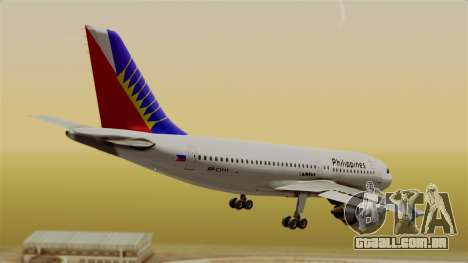 Airbus A310-300 Philippine Airlines Livery para GTA San Andreas