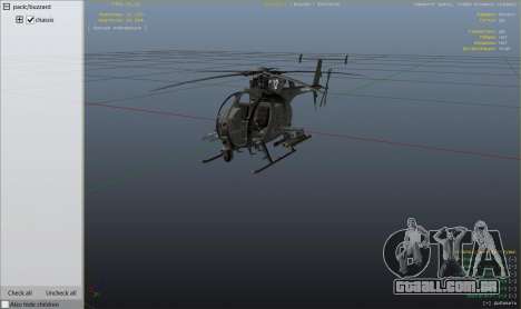 MH-6/AH-6 Little Bird Marine para GTA 5