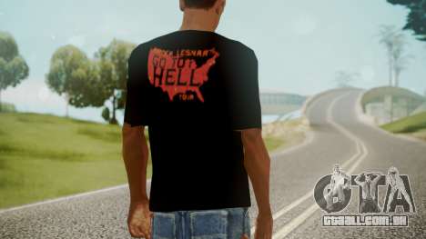 Brock Lesnar Shirt v1 para GTA San Andreas