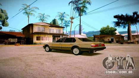 BMW 735il E32 1992 para GTA San Andreas