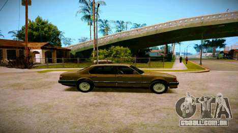 BMW 735il E32 1992 para GTA San Andreas