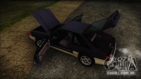 Ford Mustang Hatchback 1991 v1.2 para GTA San Andreas