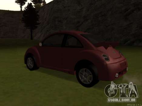 VW New Beetle 2004 Tunable para GTA San Andreas