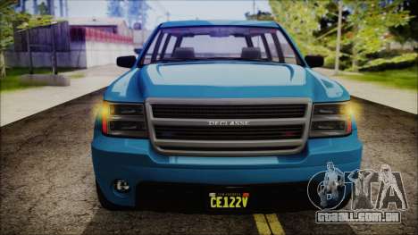 GTA 5 Declasse Granger FIB SUV IVF para GTA San Andreas