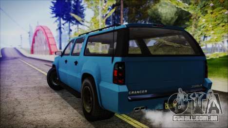 GTA 5 Declasse Granger FIB SUV IVF para GTA San Andreas