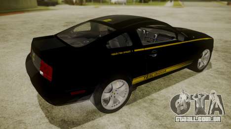 Ford Mustang Shelby Terlingua para GTA San Andreas