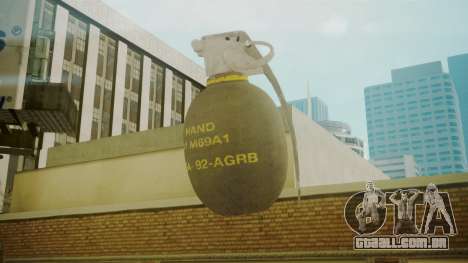 GTA 5 Grenade para GTA San Andreas