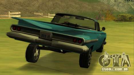 Voodoo El Camino v1 para GTA San Andreas