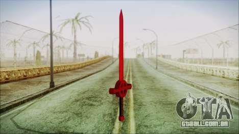 Demon Blood Sword from Adventure Time para GTA San Andreas