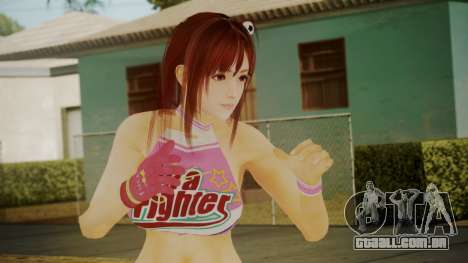 DoA Honoka Cheerleader para GTA San Andreas
