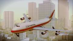 Boeing 747-200 Continental Airlines Red Meatball para GTA San Andreas