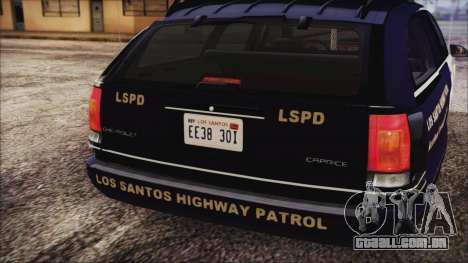 Chevrolet Caprice Station Wagon 1993-1996 LSPD para GTA San Andreas