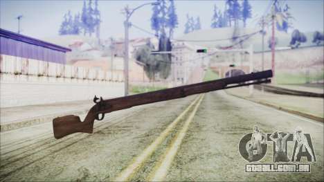 GTA 5 Musket v3 - Misterix 4 Weapons para GTA San Andreas