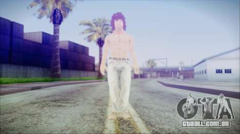 Rambo City Shirtless para GTA San Andreas