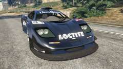 McLaren F1 GTR Longtail [Loctite] para GTA 5