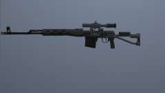 Rifle Sniper Dragunov para GTA San Andreas