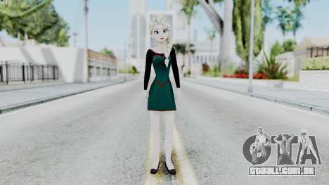 Elsa Regular Skirt Dress para GTA San Andreas