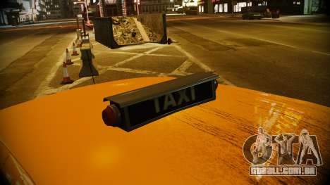 Ford Crown Victoria L.C.C Taxi para GTA 4