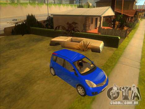 Nissan Note v0.5 Beta para GTA San Andreas