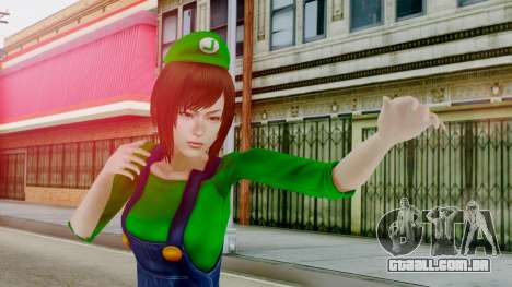 Fatal Frame 4 Misaki Luigi Clothes para GTA San Andreas