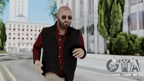 Hunter Costume Michael para GTA San Andreas