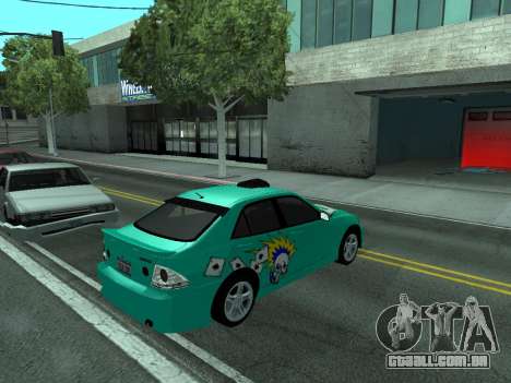 Toyota Altezza Tunable para GTA San Andreas