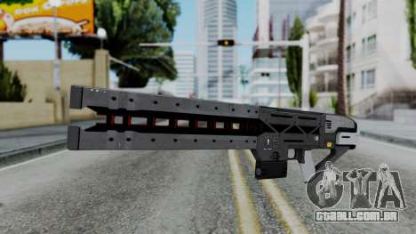 GTA 5 Railgun - Misterix 4 Weapons para GTA San Andreas